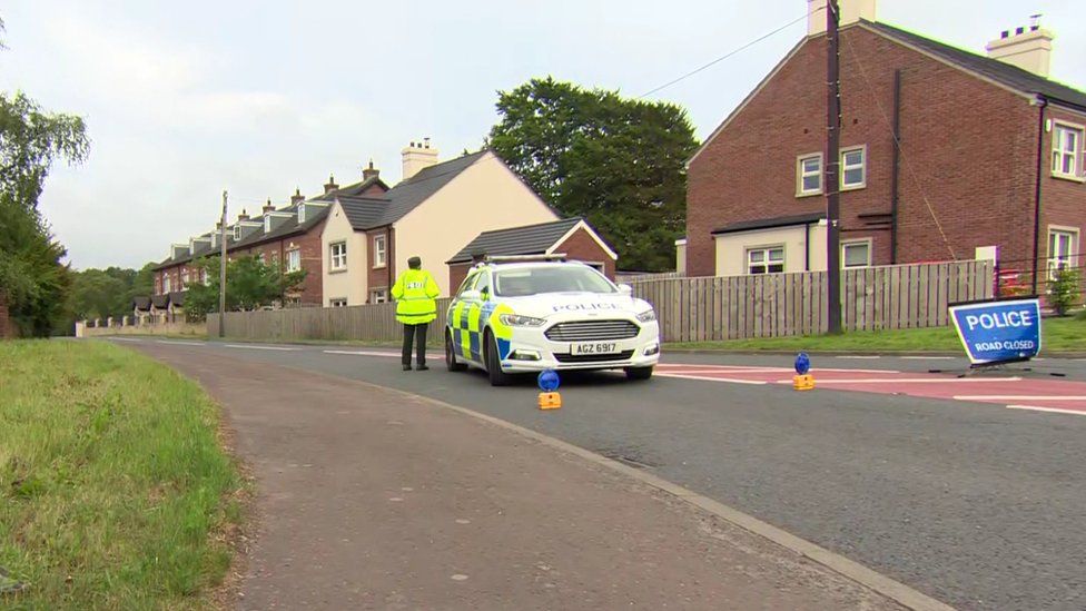 Lisburn Motorcyclist 57 dies after two vehicle crash BBC News