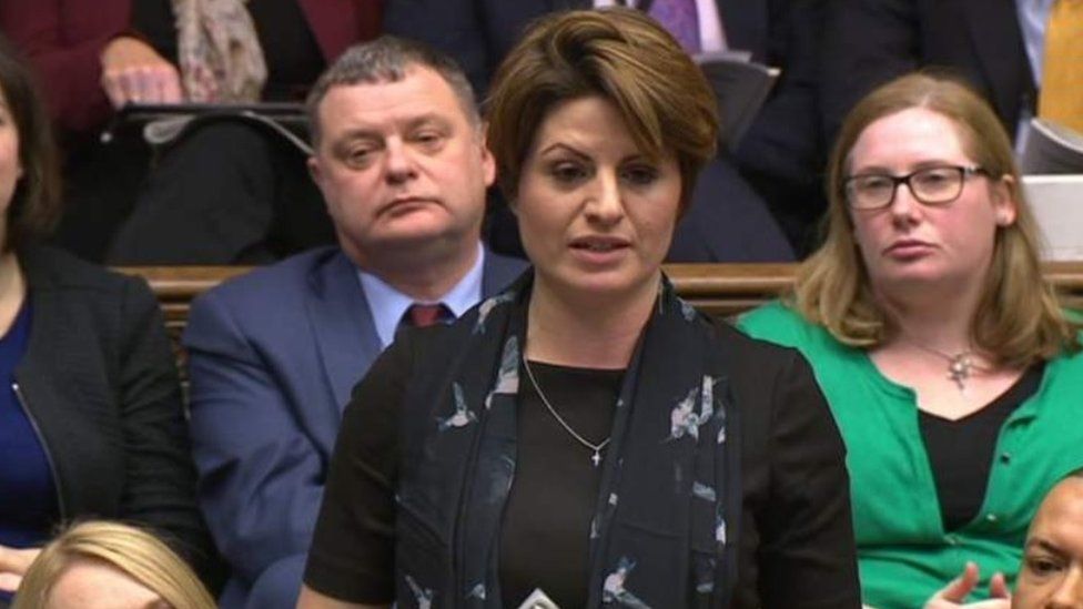 Emma Hardy in parliament