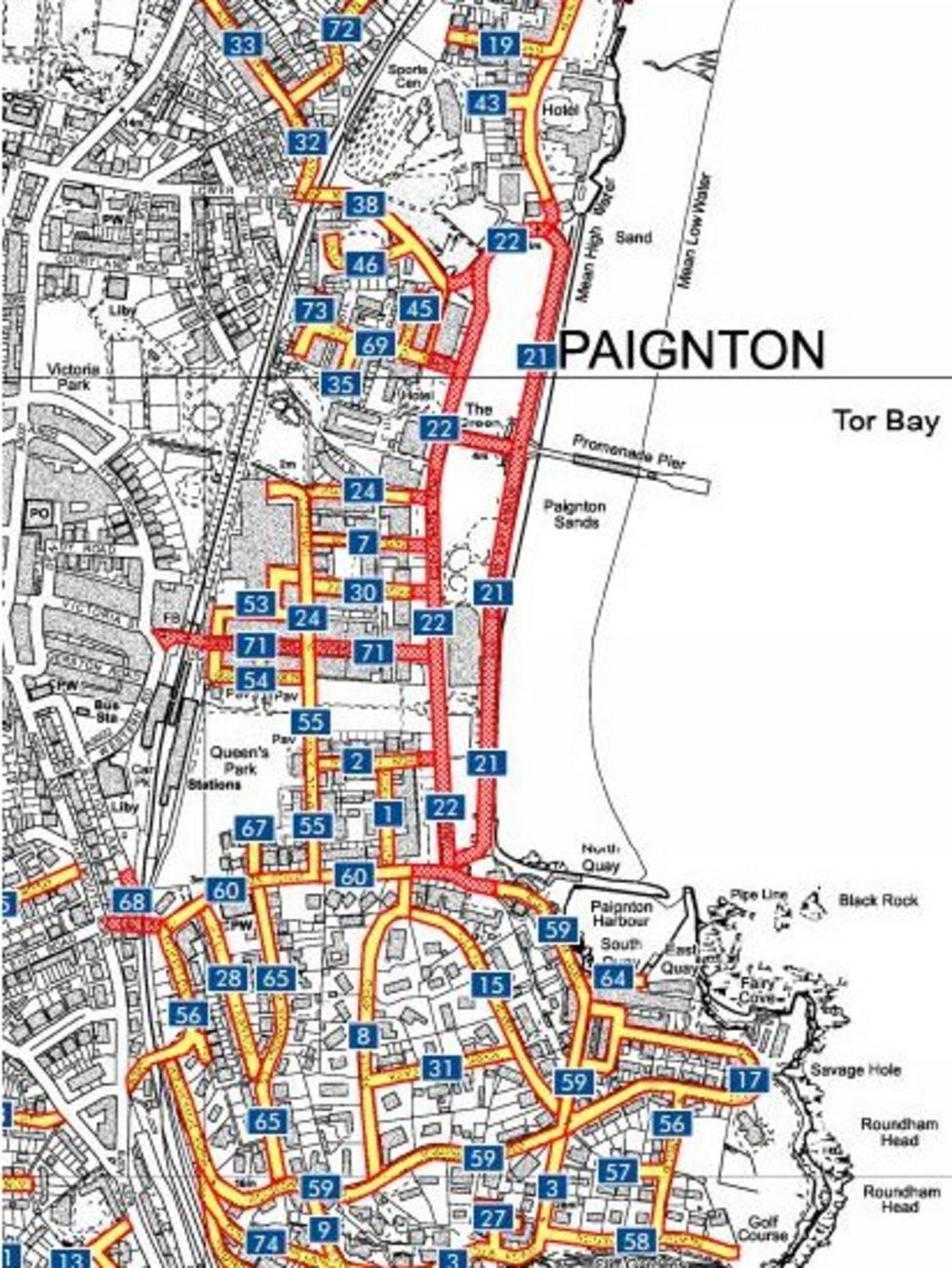 Torbay air show safety road closures 'over the top' BBC News