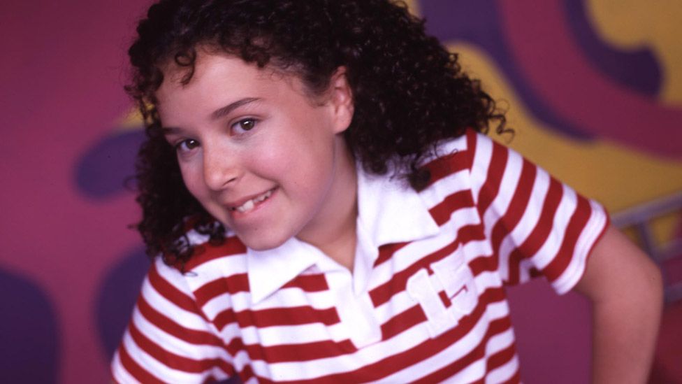 Dani Harmer as Tracy Beaker in 2003