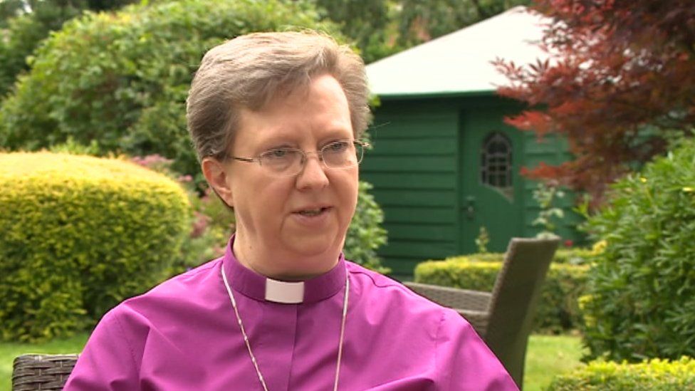 The Bishop of Shrewsbury, the Right Revd Sarah Bullock