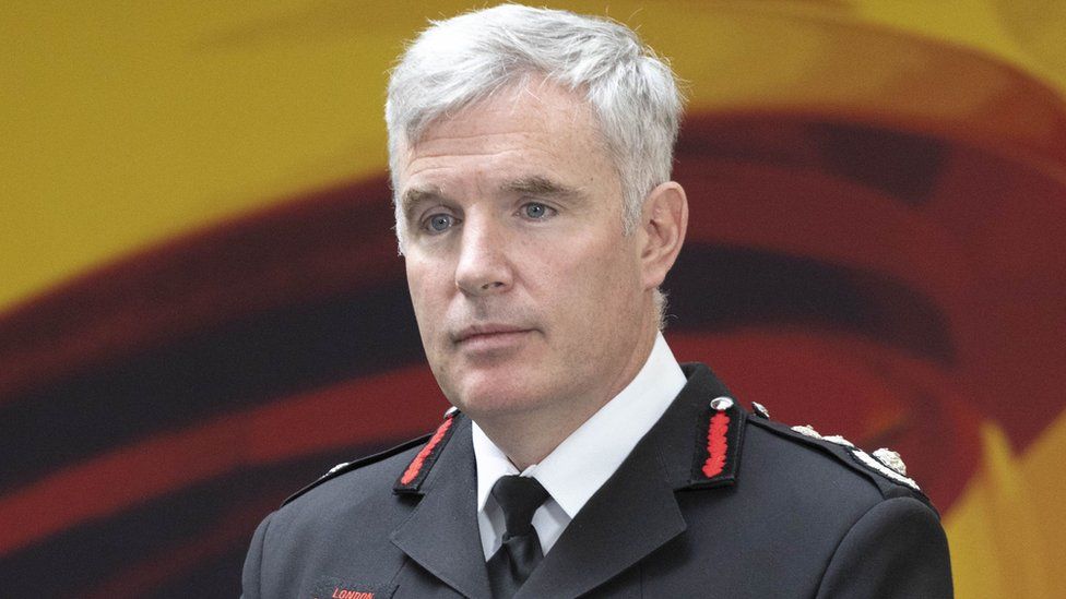 London Fire Commissioner Andy Roe