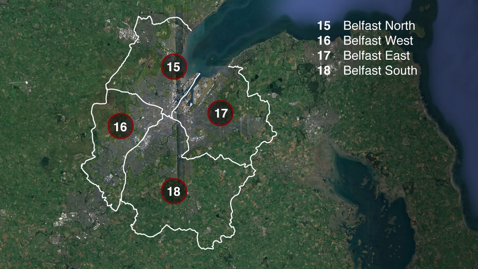 Belfast remains split into four constituencies