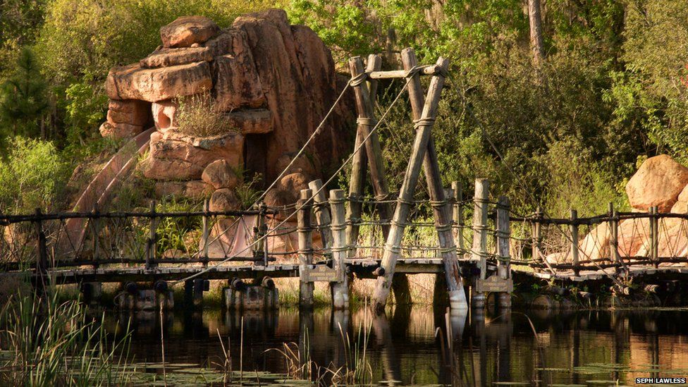 The dead water parks at the heart of Disney World Florida BBC News