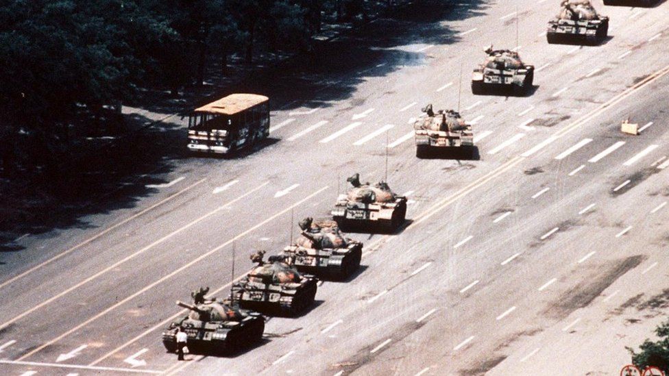 The Tiananmen Tank Man