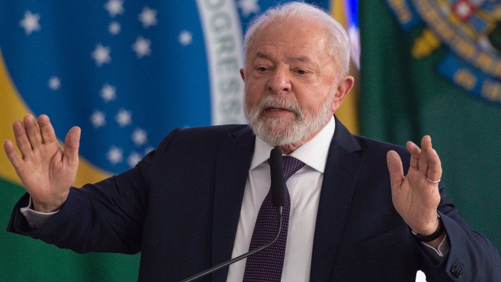 Лула объявляет о мерах по борьбе с насилием в Амазонии и в школах, Бразилиа, Бразилия