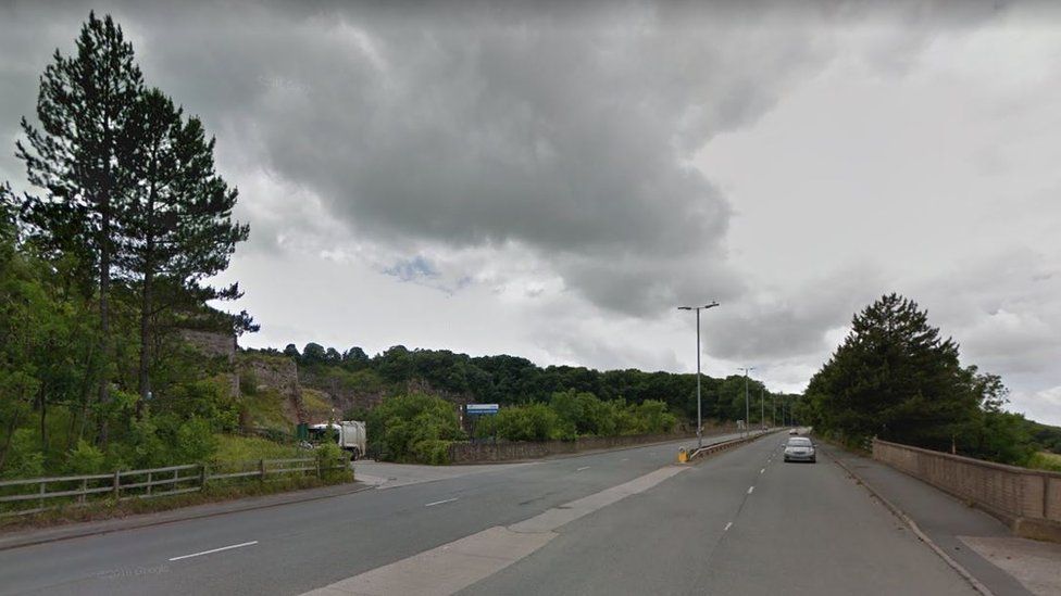 A547 crash Two men killed on Abergele Road BBC News