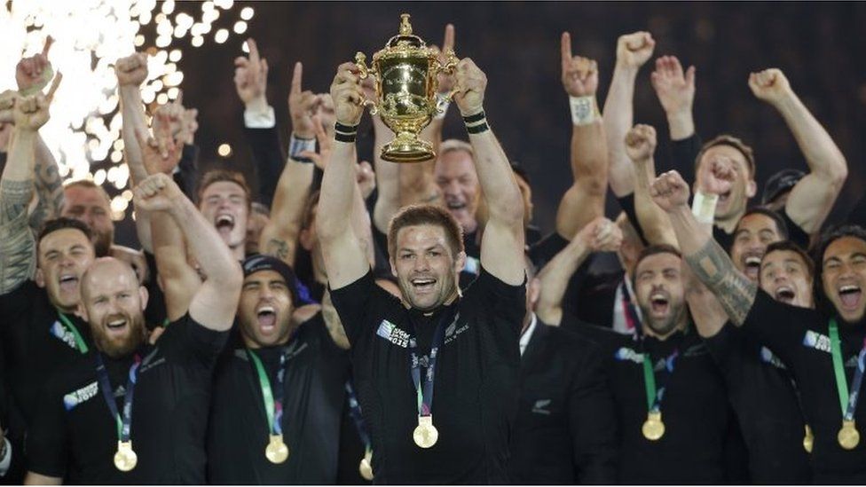 All Blacks at Rugby World cup final