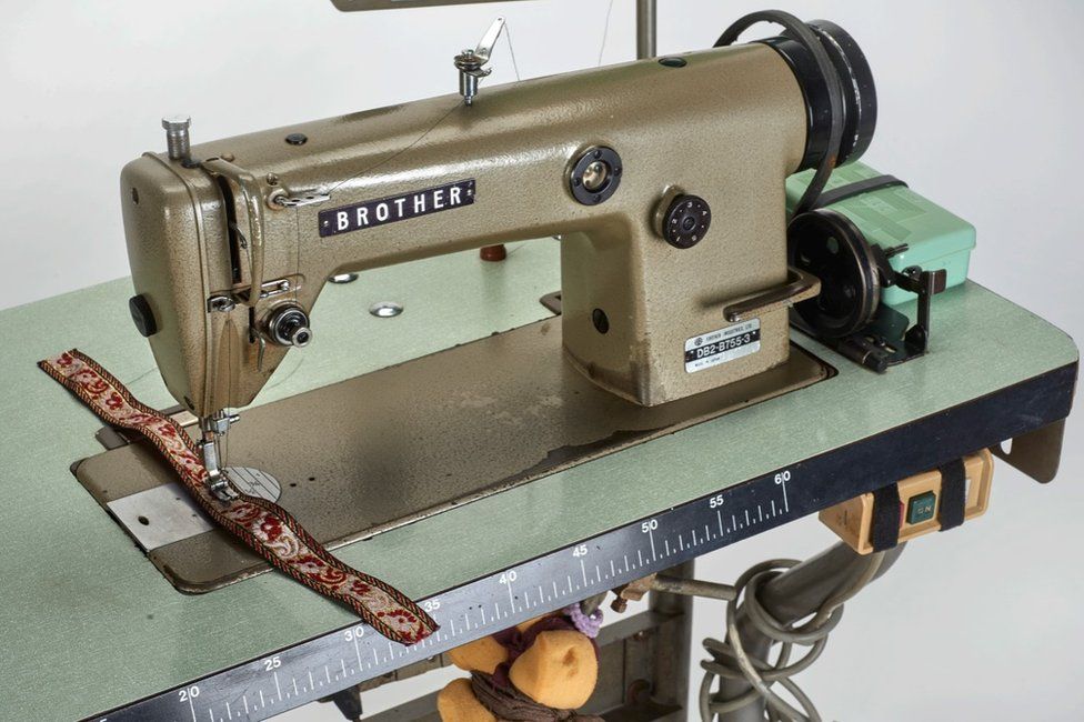 Anwara Begum’s sewing machine