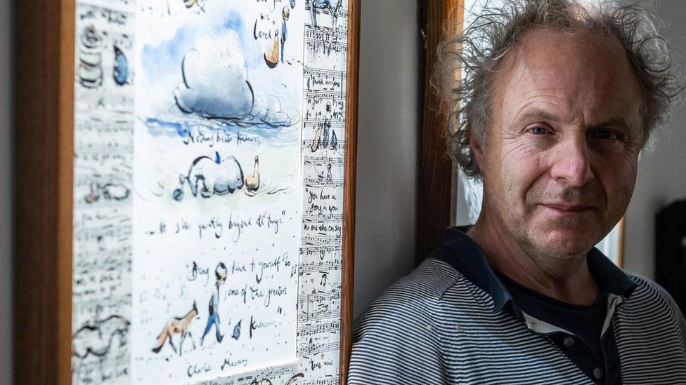 Charlie Mackesy: Artist's delight as book becomes BBC film - BBC News