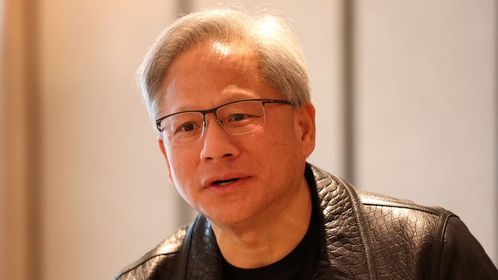 Jensen Huang, co-founder and chief executive officer of Nvidia.