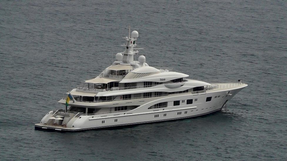 Valerie, the yacht Lopez and Affleck were spotted aboard