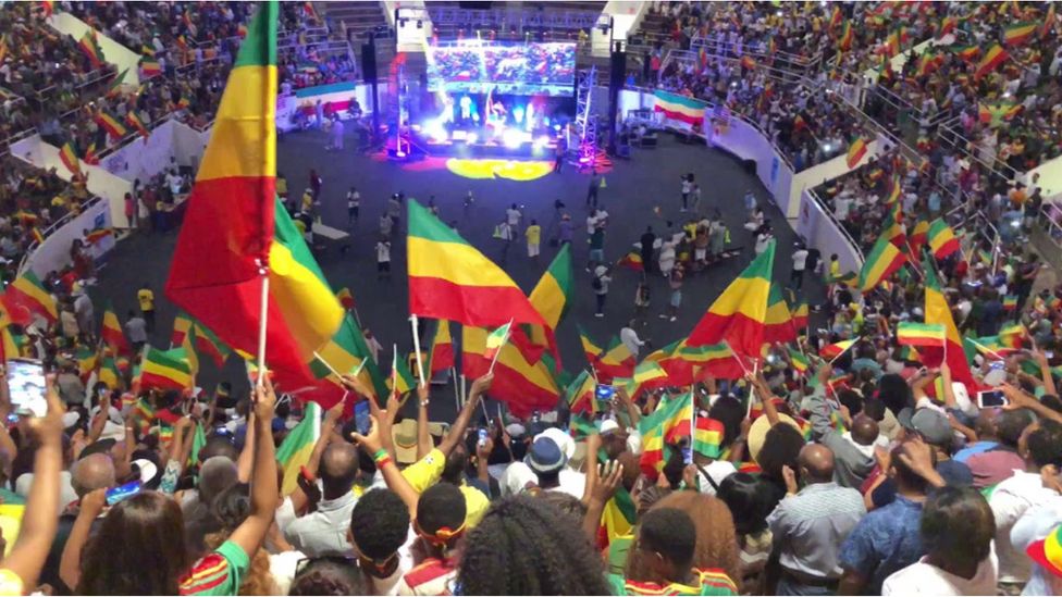 Ethiopian Day celebration in Dallas, Texas.