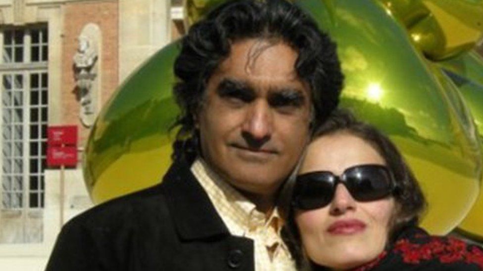 File photo showing Karan Vafadari and Afarin Nayssari