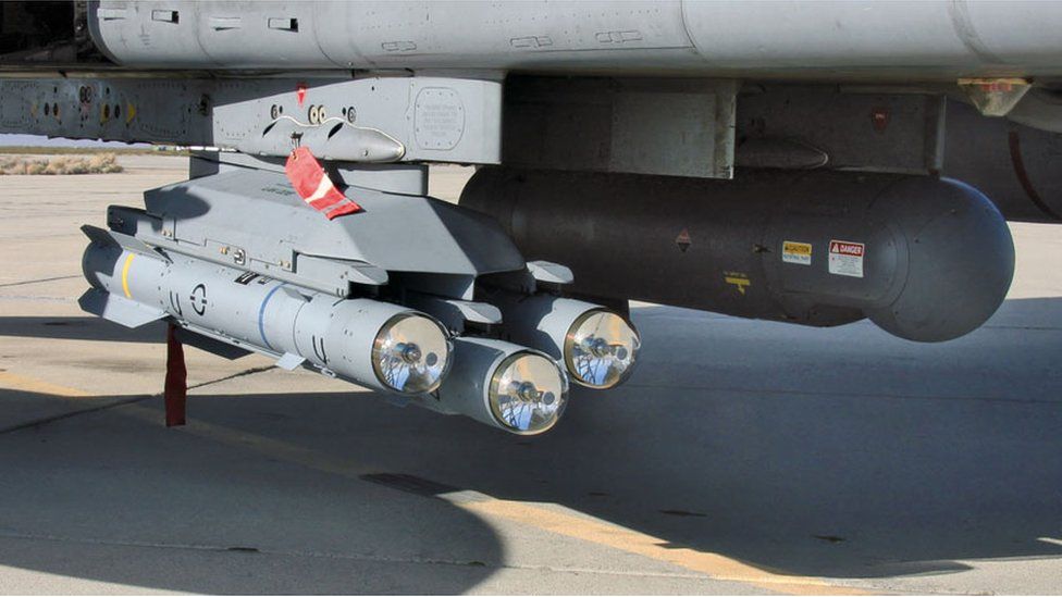 Brimstone missile on an RAF Tornado