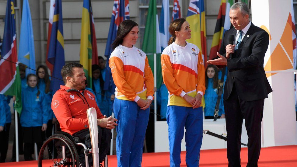 Kurt Fearnley, Anna Meares and Victoria Pendleton