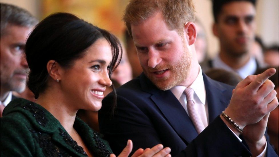 The Duke And Duchess Of Sussex attend a Commonwealth Day youth event at Canada House