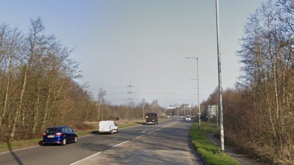 Driver killed and two hurt in Burntwood crash - BBC News