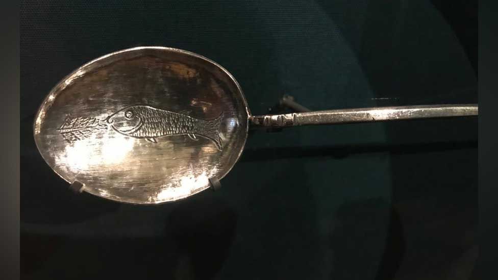 Silver spoon, Thetford Treasure