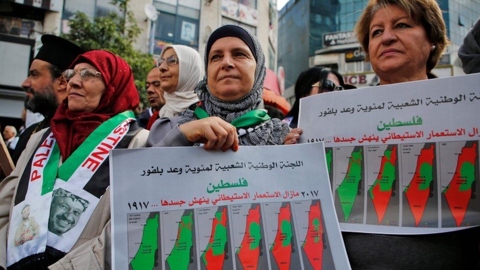 فلسطین، مظاہرے
