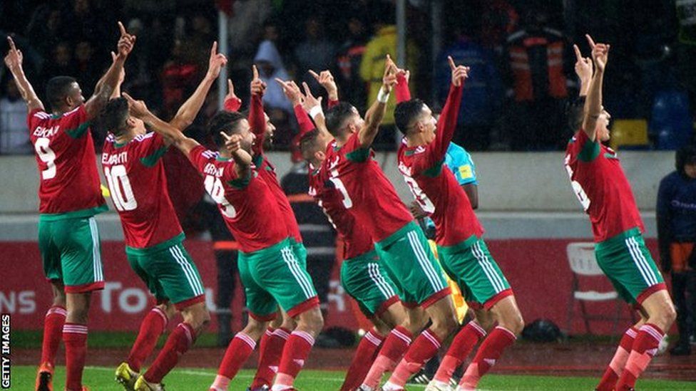 Morocco players