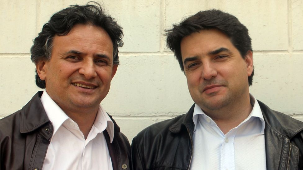 Heraldo Negri de Oliveira (left) and Diogo Rodrigues Carvalho