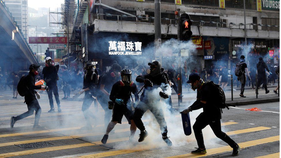 Protests in Hong Kong