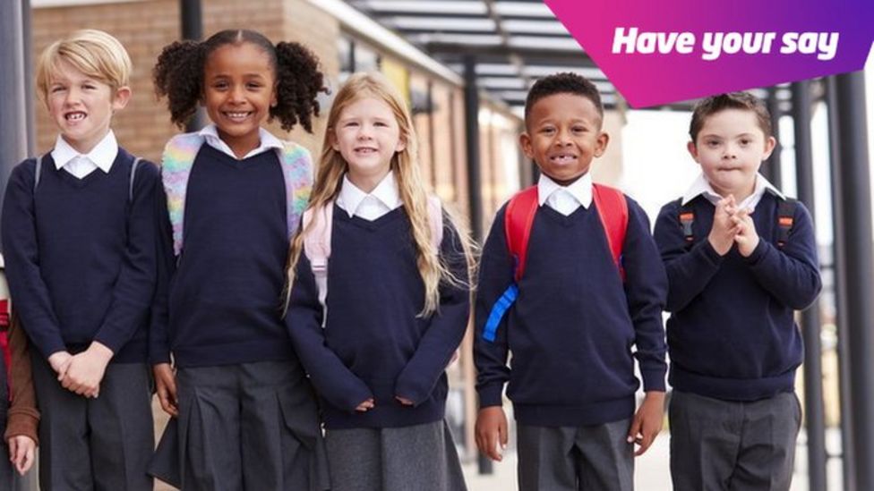 Berkshire charity's secondhand uniform sale helping parents BBC News