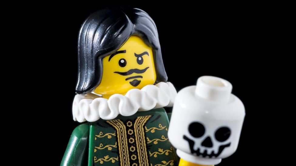 Shakespearean Lego figure