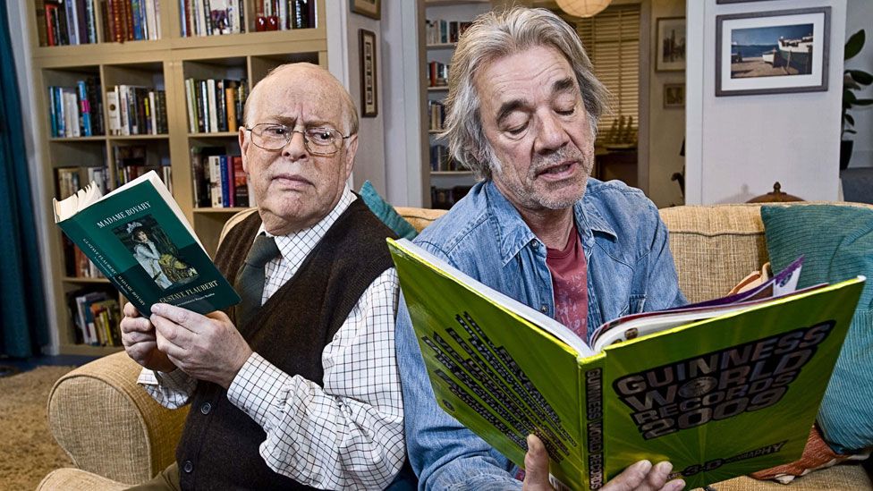Clive Swift with Roger Lloyd Pack in The Old Guys