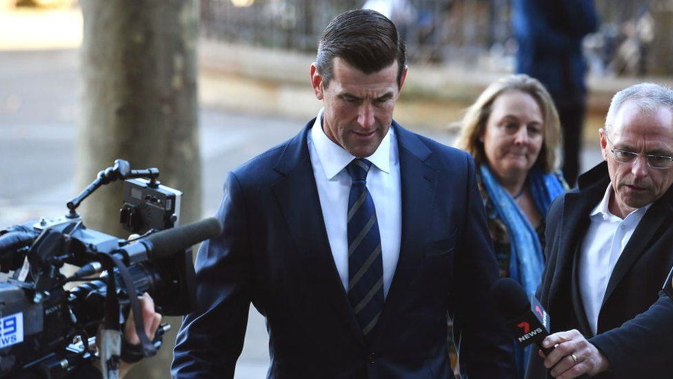 Ben Roberts-Smith and reporters