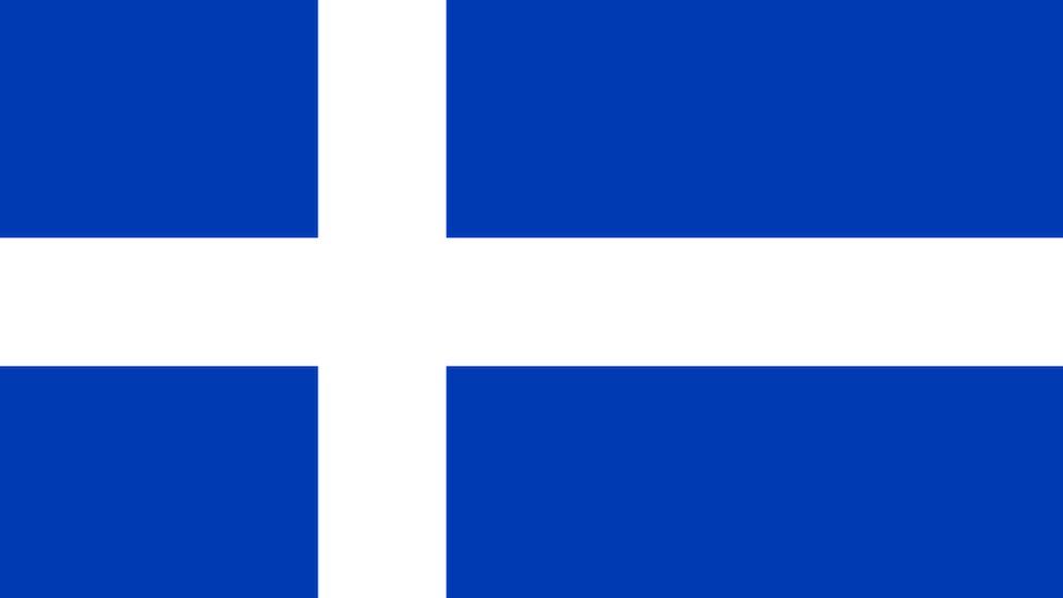 Shetland's flag