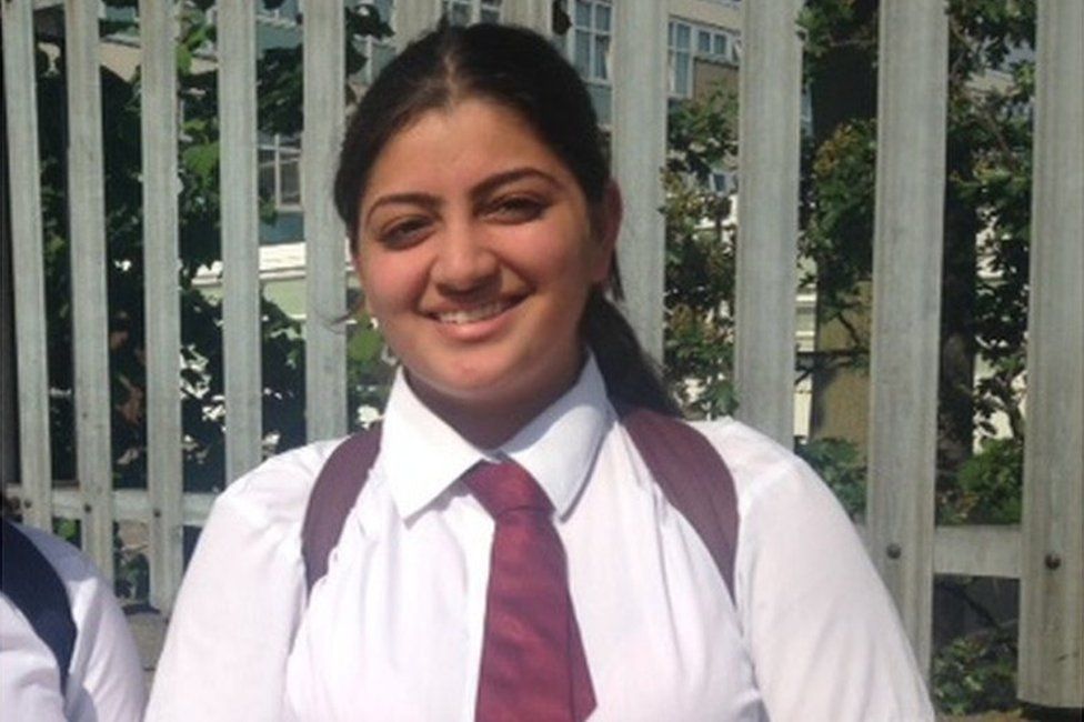 Maheen, a student at the school