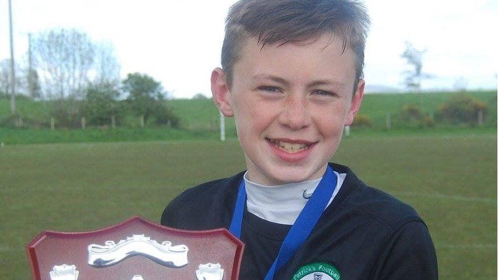 a young Conor Bradley