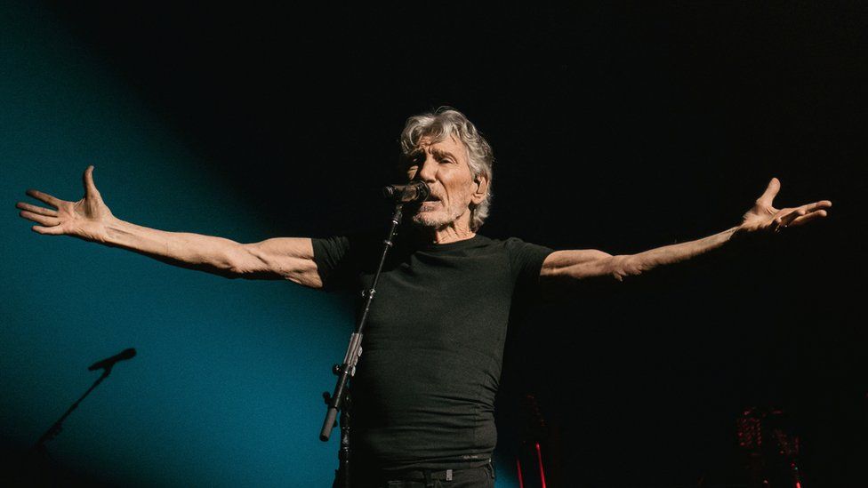 Roger Waters auf der Bühne in Washington