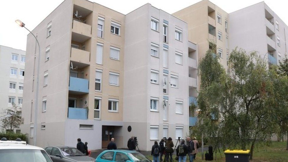 Building in Creil, where the fugitive Rédoine Faïd was arrested