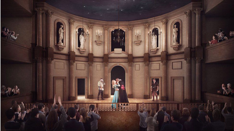 Artist's impression of Shakespeare North Playhouse