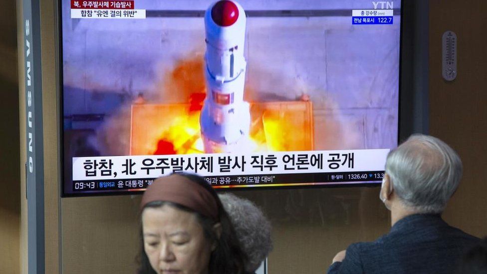 North Korea's second attempt to put a spy satellite into space has failed