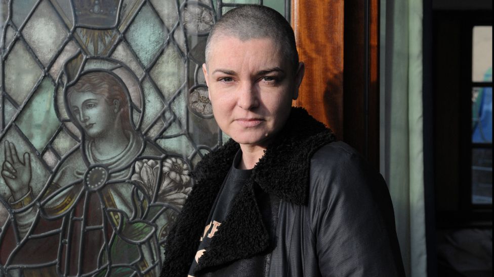 Irish singer and songwriter Sinead O'Connor posed at her home in County Wicklow, Republic Of Ireland on 3rd February 2012
