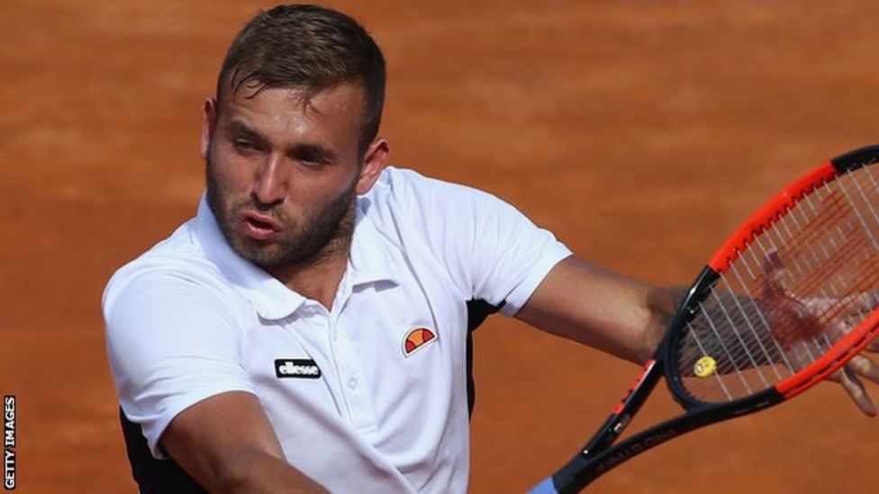 Dan Evans: Injured Briton pulls out of Eastbourne International - BBC Sport