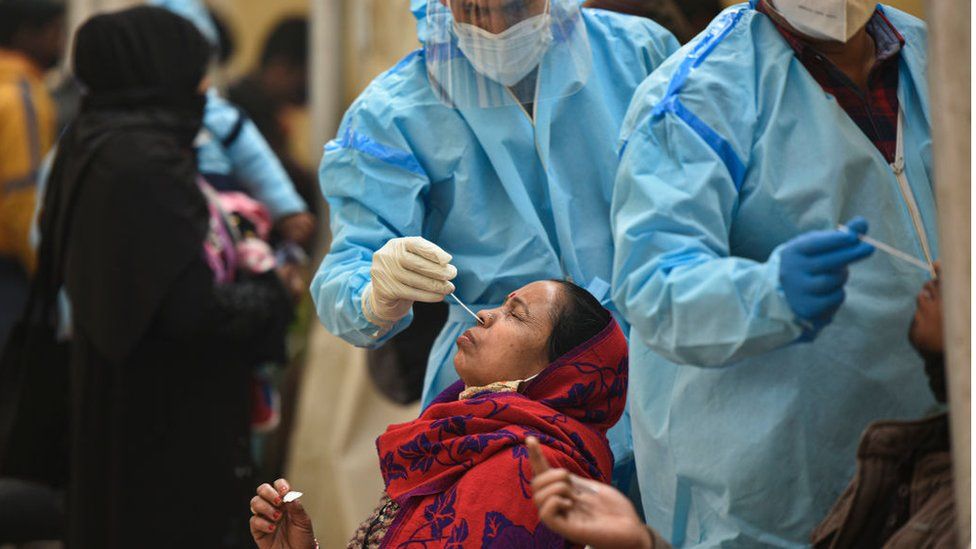 Coronavirus: India confirms six cases of new Covid variant - BBC News