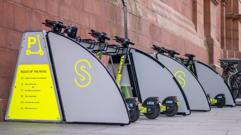 E-scooters in Nottingham