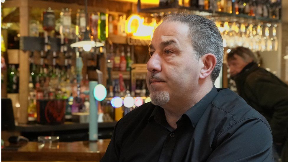Enzo Nigro, owner of Potters bar and restaurant in Newport