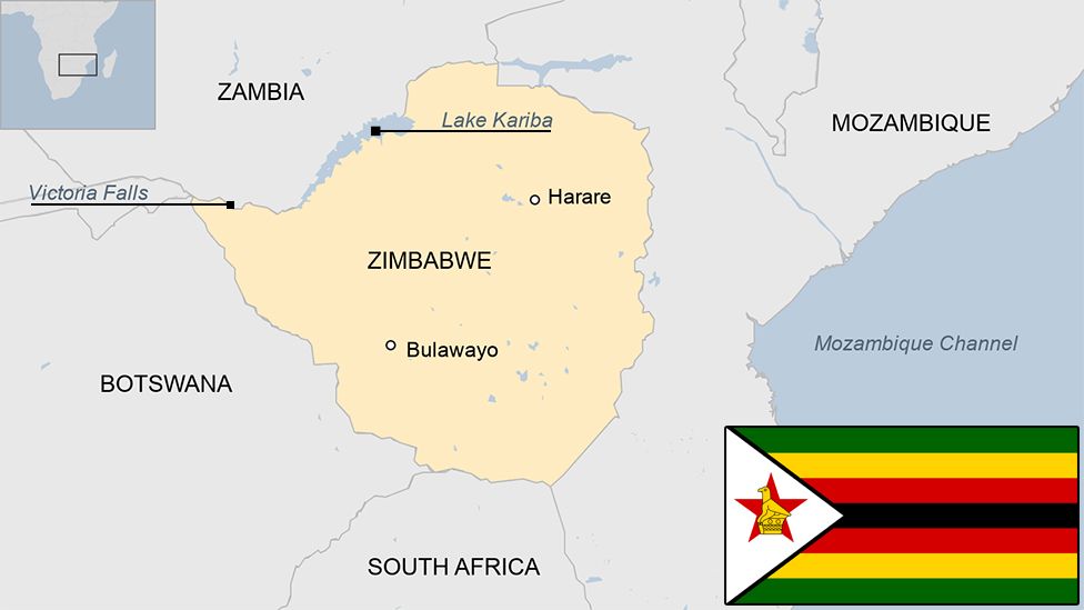 zambia map africa