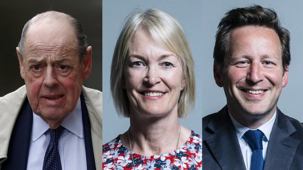 Sir Nicholas Soames, Margot James and Ed Vaizey