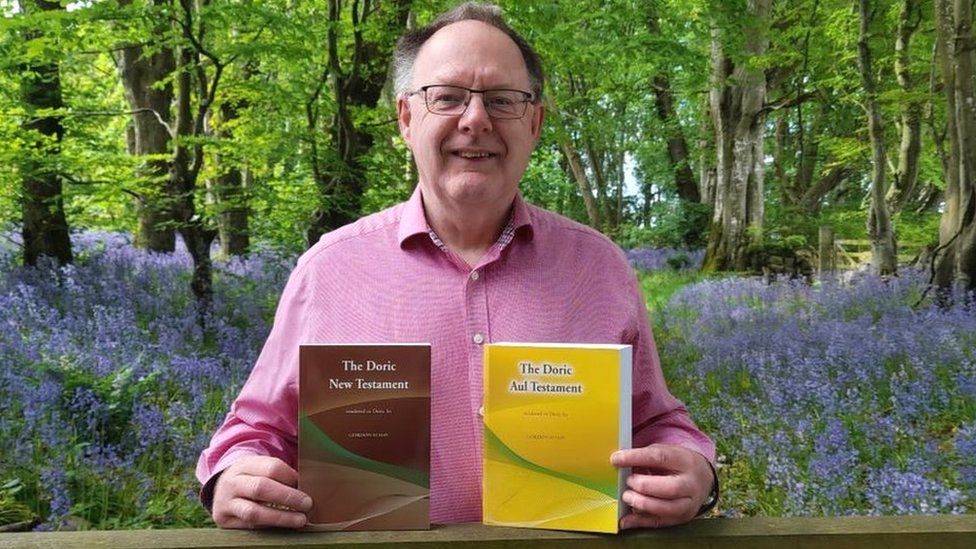 Lawyer translates Bible into Doric over 17 years BBC News