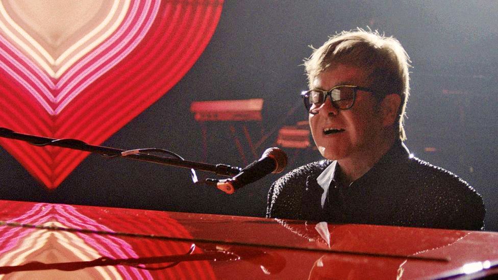 Sir Elton John in the John Lewis Christmas advert