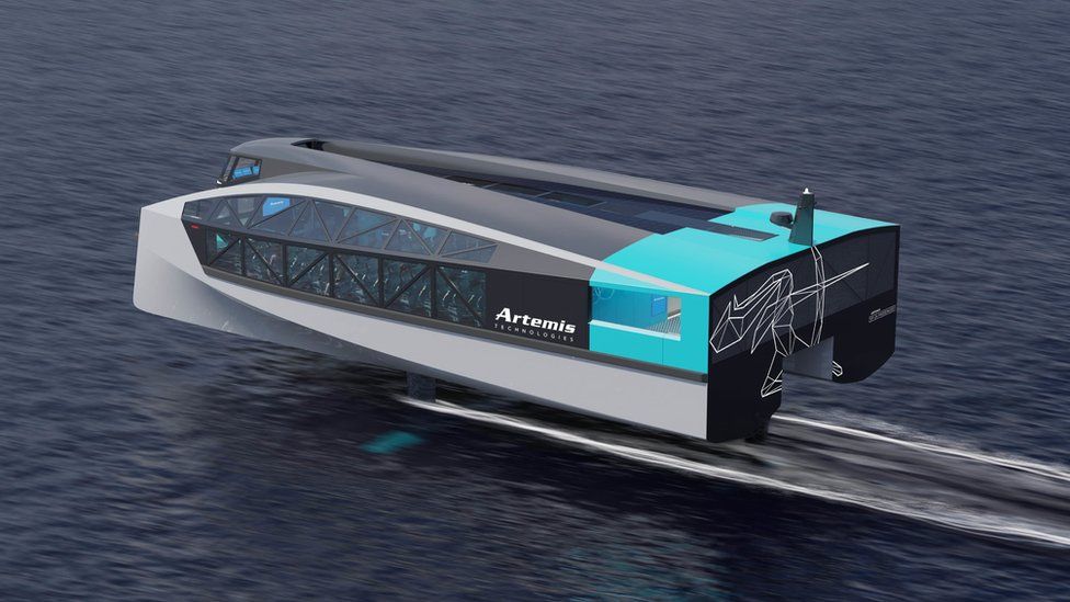 Artist's impression of the EF-24 Passenger ferry