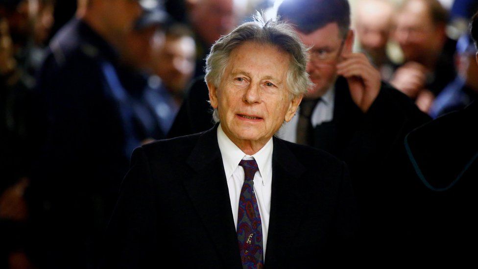 Film director Roman Polanski at a court hearing in Poland in 2015.