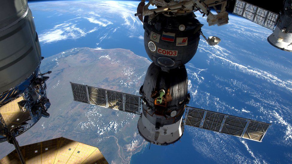 Soyuz TMA-19M in orbit